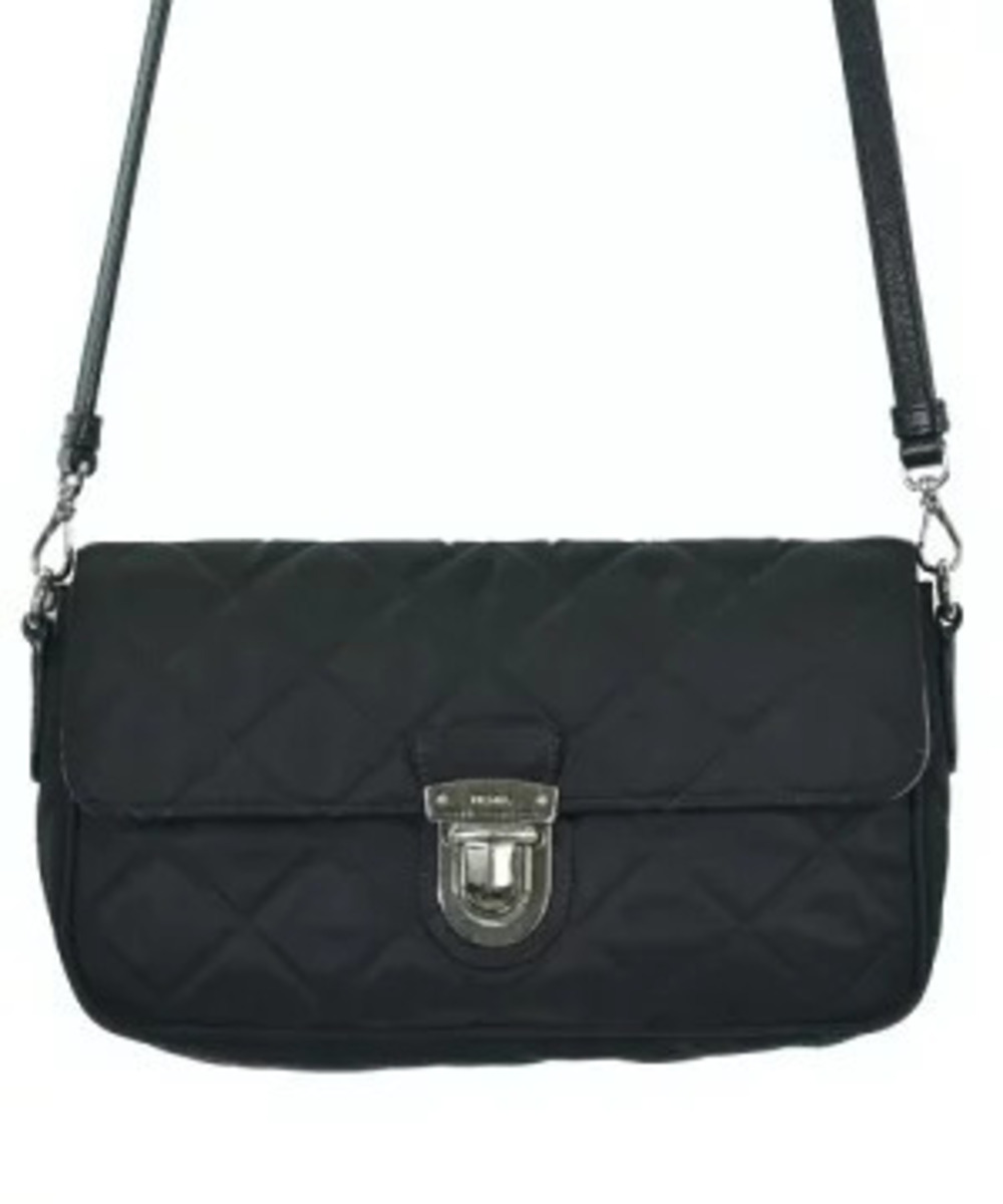 Prada Tessuto Shoulder Bag Black